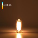 Светодиодная лампа G9 LED 3W 220V 3300K стекло BLG911 Elektrostandard