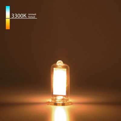

Светодиодная лампа G9 LED 5W 220V 3300K стекло BLG914 Elektrostandard, G9 LED 5W 220V 3300K (BLG914) стекло