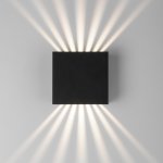 Светильник садово-парковый со светодиодами Sole 35149/D черный Elektrostandard
