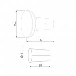 Светильник светодиодный MRL LED 1119 MRL LED 1119 черный Elektrostandard