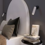 Светодиодный светильник 20128/1 LED белый/черный Eurosvet Ease