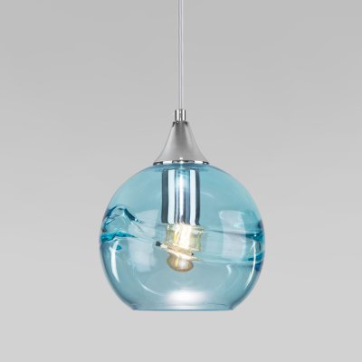 Подвесной светильник 50221/1 голубой Eurosvet Lotus Подвесной светильник 50221/1 голубой Eurosvet Lotus