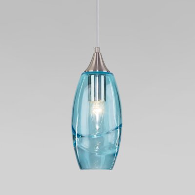 Подвесной светильник 50222/1 голубой Eurosvet Lotus Подвесной светильник 50222/1 голубой Eurosvet Lotus
