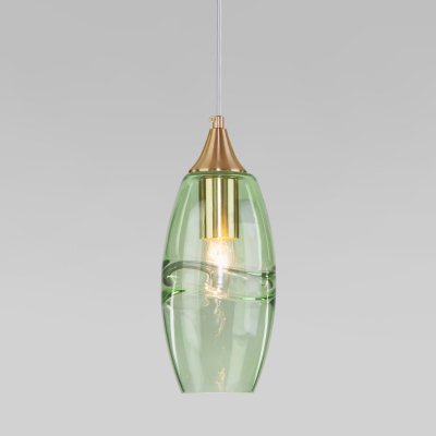 Подвесной светильник 50222/1 зеленый Eurosvet Lotus Подвесной светильник 50222/1 зеленый Eurosvet Lotus