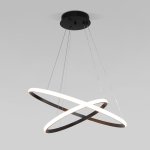 Подвесной светодиодный светильник с пультом управления 90264/2 черный Eurosvet Collars