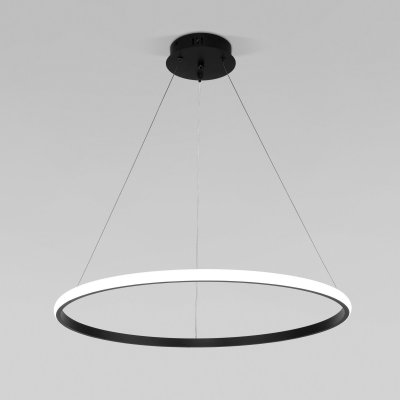 Подвесной светодиодный светильник с пультом управления 90264/1 черный Eurosvet Collars Подвесной светодиодный светильник с пультом управления 90264/1 черный Eurosvet Collars