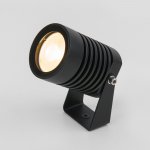 043 FL LED/ Светильник садово-парковый со светодиодами Landscape LED черный Elektrostandard