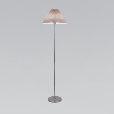 Классический напольный светильник 01133/1 хром/серый Eurosvet Peony