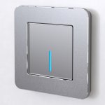 Рамка на 1 пост Platinum (алюминий) Werkel W0012606