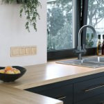 Рамка на 4 поста Platinum (шампань) Werkel W0042611