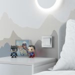 Выключатель одноклавишный с подсветкой (белый матовый) Werkel W1110161