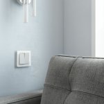 Выключатель двухклавишный (белый матовый) Werkel W1120061