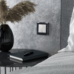 Выключатель двухклавишный с подсветкой (белый матовый) Werkel W1120161