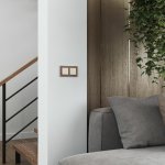 Выключатель одноклавишный проходной (айвори матовый) Werkel W1112062