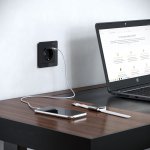 Рамка на 1 пост Acrylic (черный) Werkel W0012708