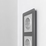 Рамка на 2 поста Acrylic (графит) Werkel W0022704