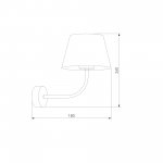 Настенный светильник 4186 Chicago TK Lighting