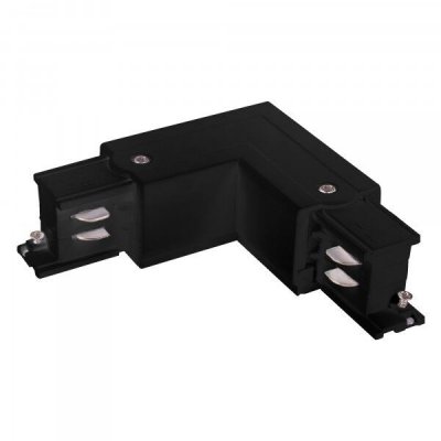 Коннектор угловой для трехфазного шинопровода (черный) 85110/00 Elektrostandard