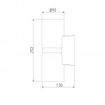 Светильник садово-парковый Liberty 35124/U серый/белый Elektrostandard