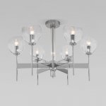 Умный потолочный светильник 60130/6 хром Smart