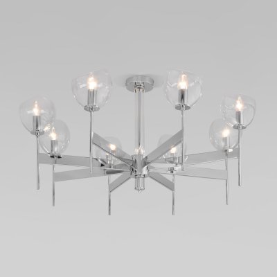 Умный потолочный светильник 60130/8 хром Smart Умный потолочный светильник 60130/8 хром Smart