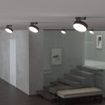 Накладной светодиодный светильник Pila черный 12W 4200К 25135/LED Elektrostandard