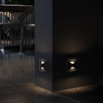 Встраиваемая LED подсветка МУН для ступеней лестницы (черный матовый) Werkel W1154508