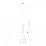 Подвесной светильник Hill белый 50211 LED 50211 LED Elektrostandard