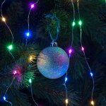 Гирлянда занавес "роса" мульти 2*2,6М IP20 200-006