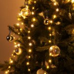 Гирлянда занавес "роса" теплый белый 2*2,6М IP20 200-006