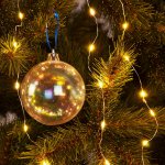 Гирлянда занавес "роса" теплый белый 2*2,6М IP20 200-006