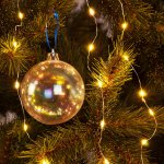 Гирлянда занавес "роса" теплый белый 2*2,6М IP20 200-006