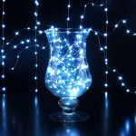 Гирлянда занавес "роса" белый 2*2,6М IP20 200-006