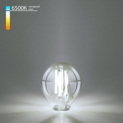 Светодиодная лампа Mini Classic F 8W 6500K E27 (G45 прозрачный) BLE2773 Elektrostandard