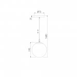 Светильник садово-парковый Sfera H 35158/U белый Elektrostandard
