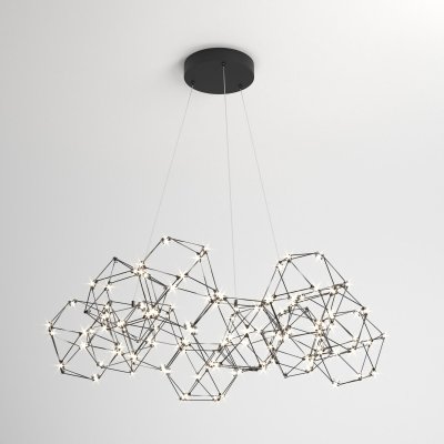 90169/12 / подвесной светильник / черный жемчуг 90169/12 / подвесной светильник / черный жемчуг