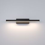 40121/LED/Светильник настенный светодиодный Rino черный Elektrostandard