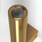 Настенный светильник Eurosvet 40020/1 LED латунь Pitch