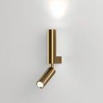 Настенный светильник Eurosvet 40020/1 LED латунь Pitch