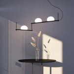 Подвесной светильник Eurosvet 70145/3 черный Stair