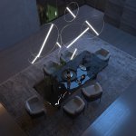 Подвесной светильник Eurosvet 90282/1 хром Element