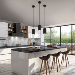 Подвесной светильник Eurosvet 50247/1 LED черный Bonaldo