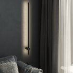 MRL LED 1121 / Светильник настенный светодиодный Cane LED черный Elektrostandard