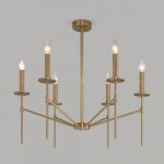 Потолочный светильник 60142/6 латунь Eurosvet