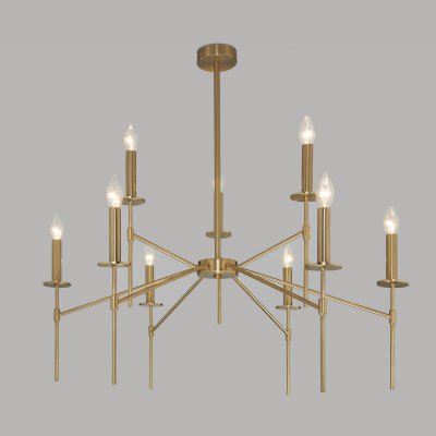 Потолочный светильник 60142/9 латунь Eurosvet Потолочный светильник 60142/9 латунь Eurosvet