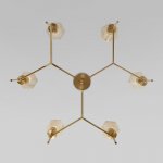 Потолочный светильник 60143/6 латунь Eurosvet