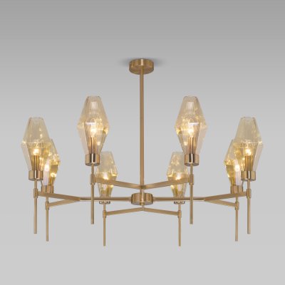 Потолочный светильник 60143/8 латунь Eurosvet Потолочный светильник 60143/8 латунь Eurosvet