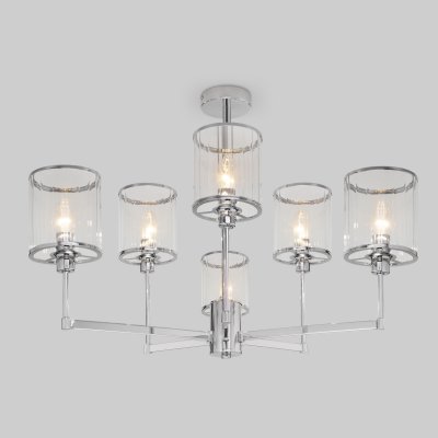 Потолочный светильник 60144/6 хром Eurosvet Потолочный светильник 60144/6 хром Eurosvet