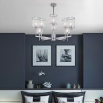 Потолочный светильник 60144/8 хром Eurosvet