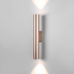 Светильник настенный светодиодный Langer матовое золото Elektrostandard 40123/LED